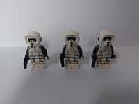 Lego star wars 3 figurki scout trooper