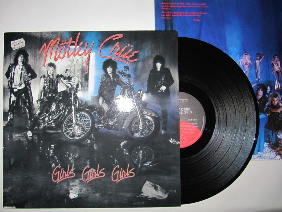 MOTLEY CRUE -Girls, Girls, Girls- 1987 *Оригинал (MasterDisk) – Винил