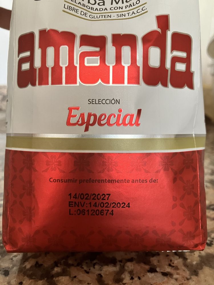 Yerba mate 0,5 кг Amanda special, Аргентина, чай мате