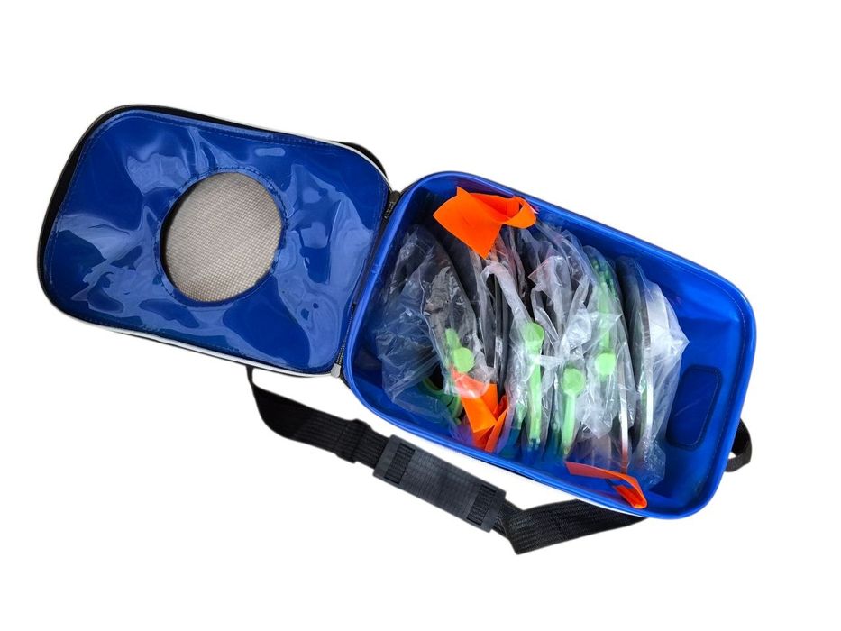 Набір Жерлиць Щука  не оснащена та оснащені 10шт та 15шт + сумка Ева