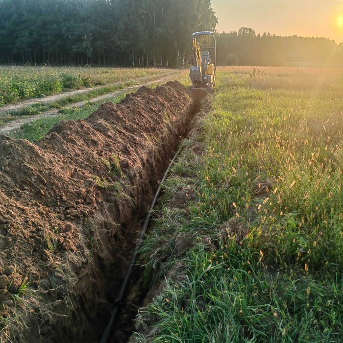 Minikoparka wynajem 300 zł / doba