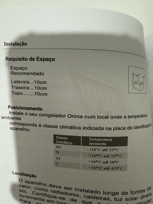 Arca horizontal como novo