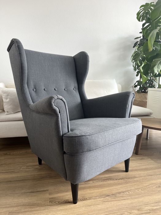 Ikea Strandmon Fotel uszak sofa salon