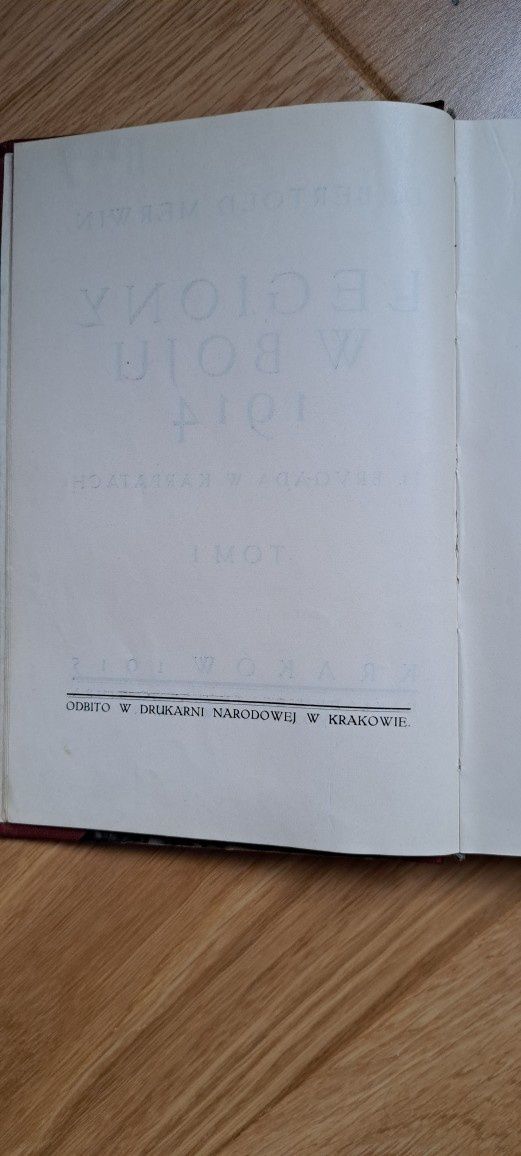 Legiony w Boju 1914r.-1915r.