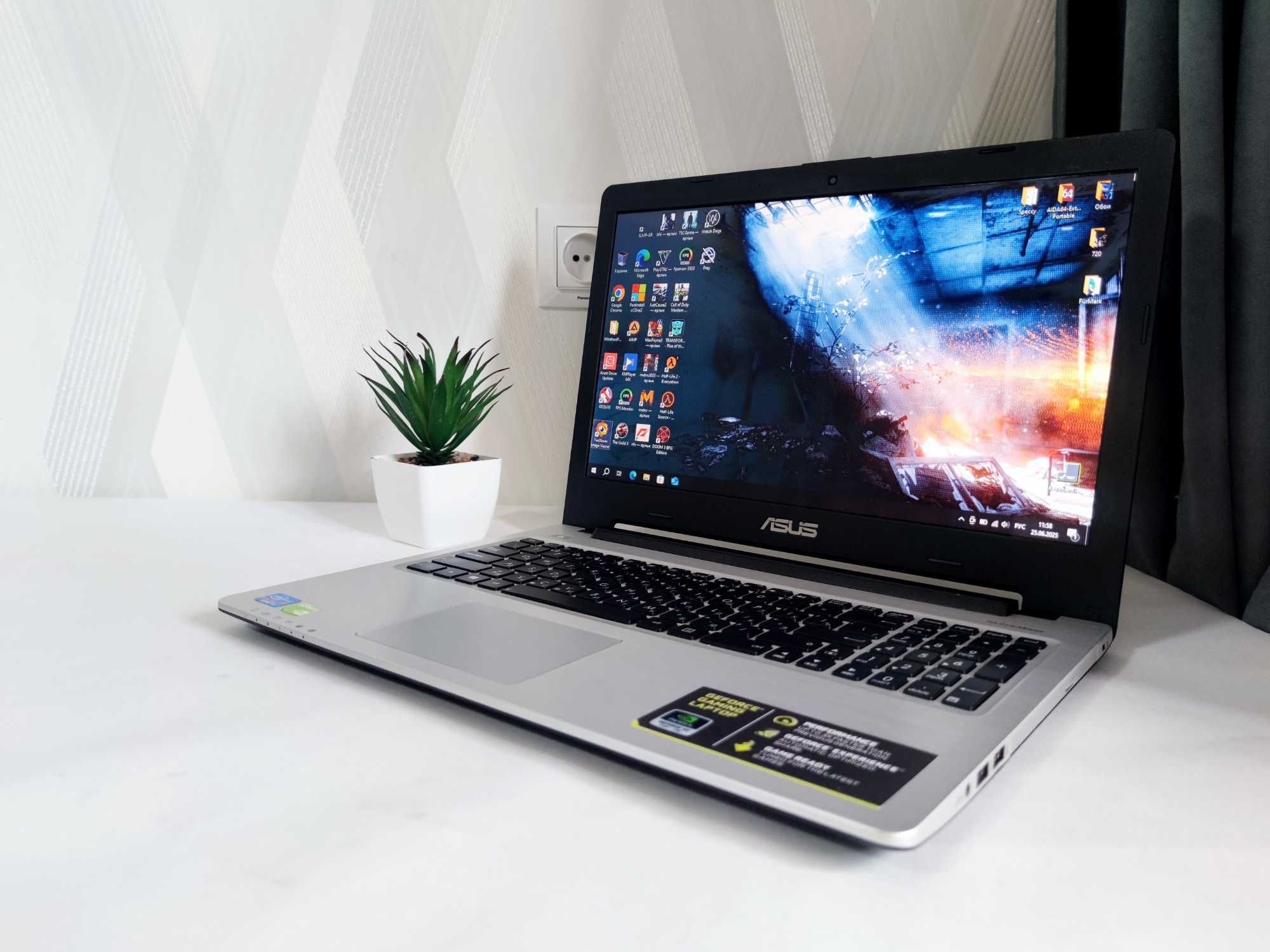 *️⃣ Игровой ASUS в металлическом корпусе [i5|12BG|SSD+HDD|Nvidia 2GB]