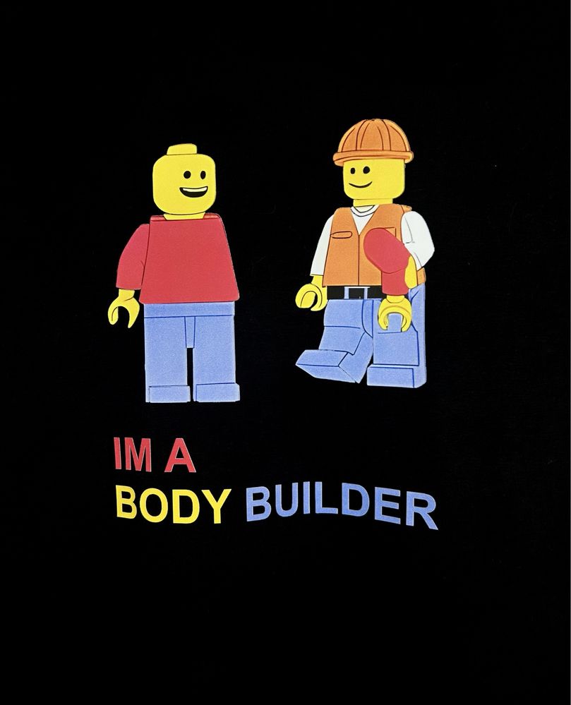 Koszulka - LEGO Bodybuilder GYM T-shirt (na siłownię)