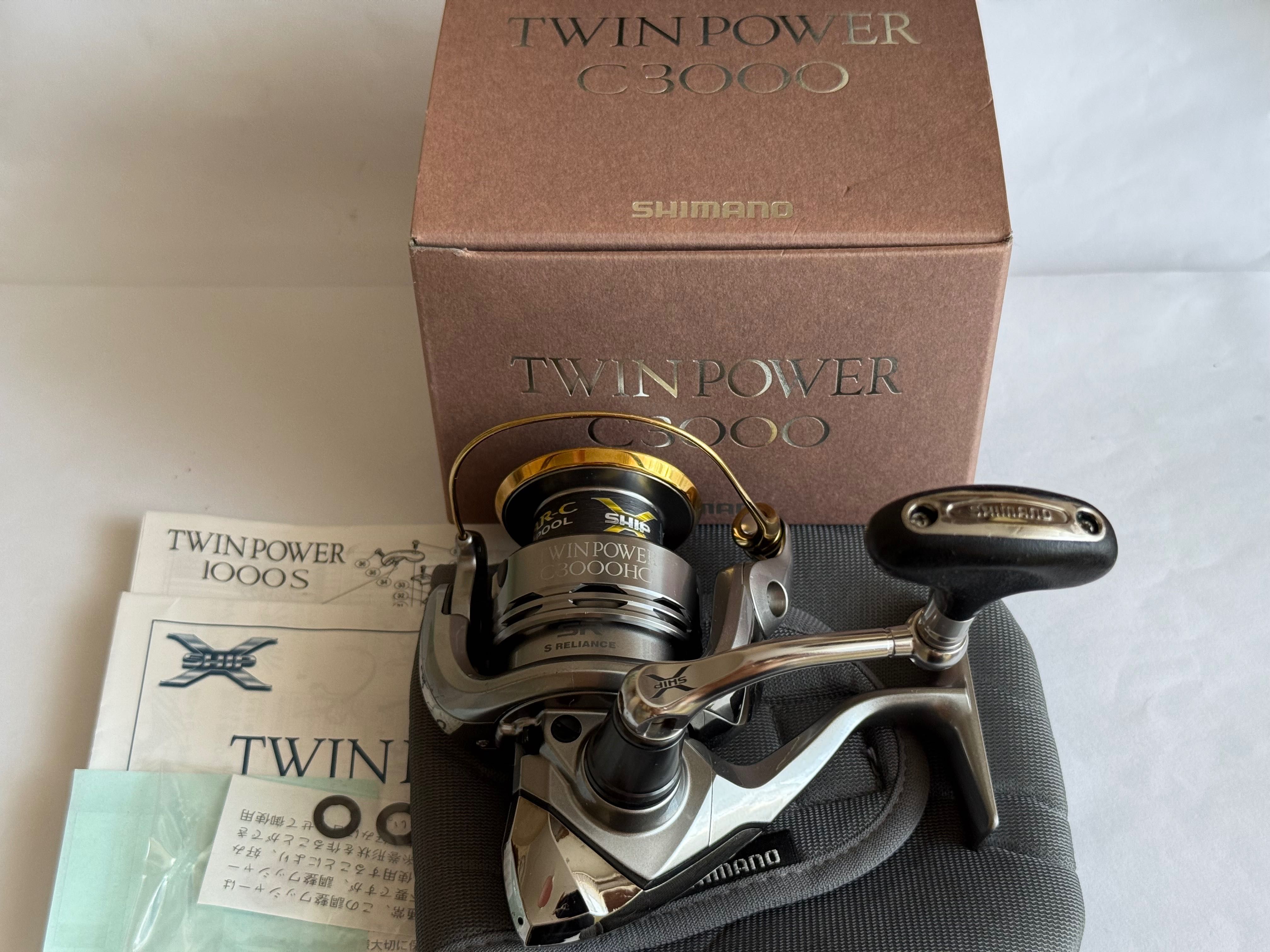 ShimanoTwinPower-C3000 JAPAN-z przeł.5.2.1,rocznik 2011
