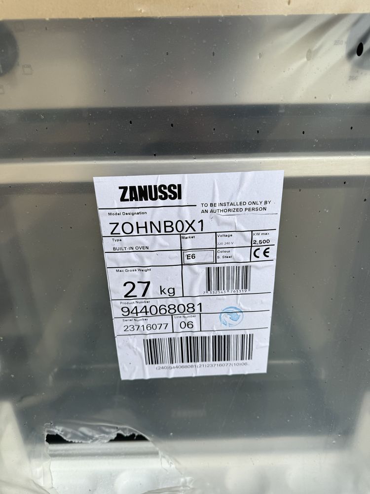 Forno electrico novo zanussi