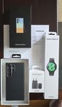 Galaxy S24ultra 512 GB, jak nowy z Watch4,etui, ładowarką 25 W