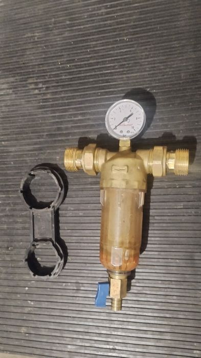 Filtr do wody mechaniczny samoczyszczący z manometrem 1" DN25