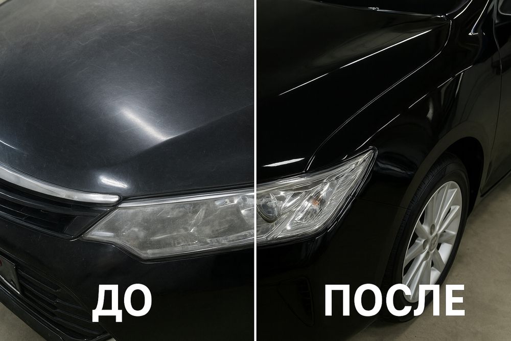 Полировка авто | Вернём блеск и глубину цвета!