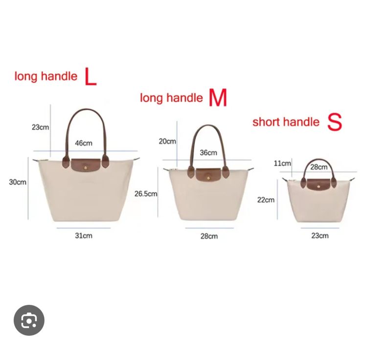 Torebka Longchamp kremowa M