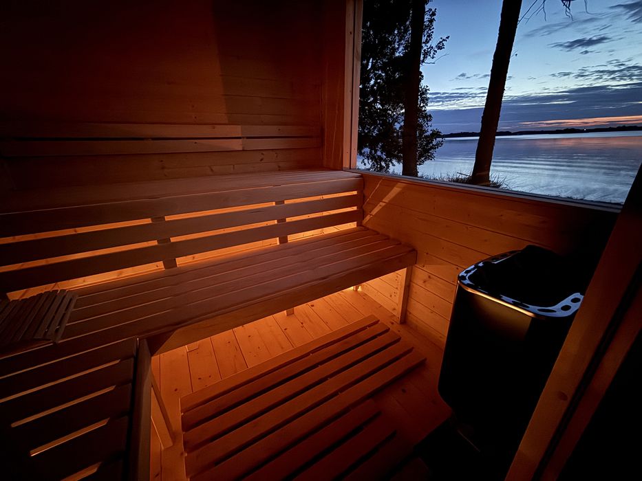 Apartamenty, domki Mazury. Sauna. Plaża.
