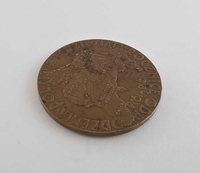 Medal z brązu - Rocznica Odrodzenia Polski Józef Piłsudski Marszałek