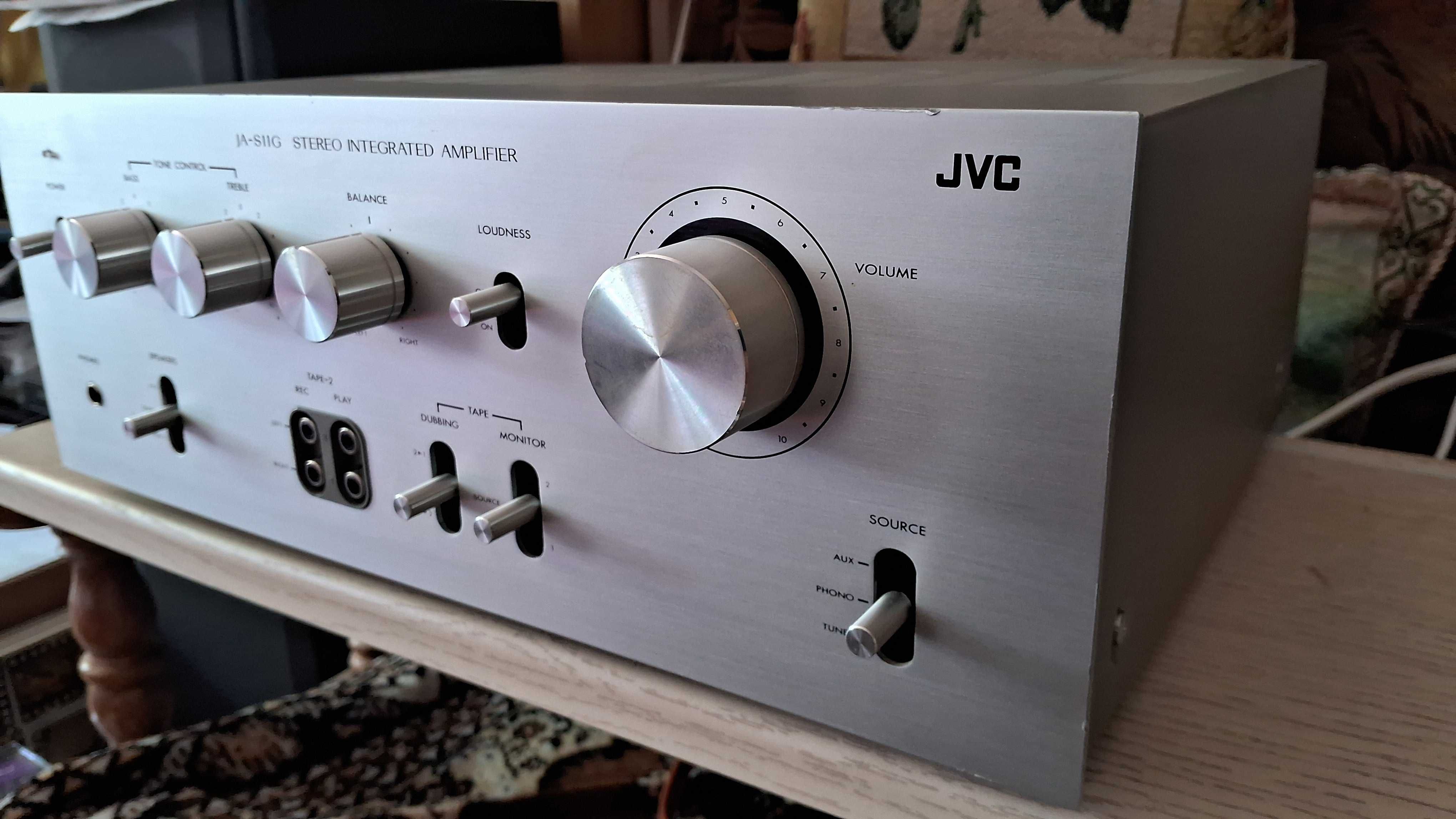 підсилювач JVC JA-S 11 Integrated amplifier 4 Oм: 2x 50Вт Made Japan