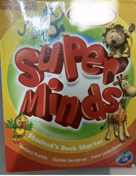 Manuais de Inglês Cambridge Super Minds