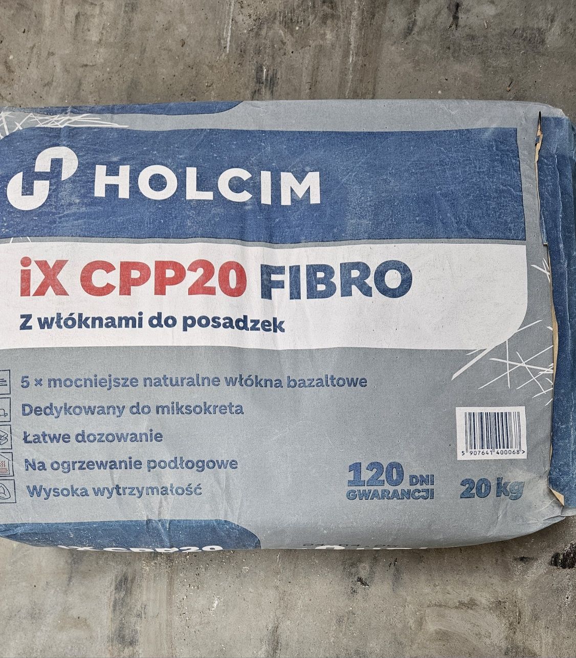 Cement ix do wylewek, cement posadzkowy, lafarge ix