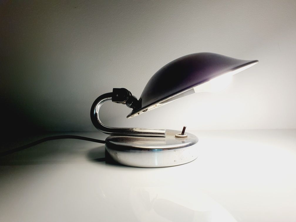 Lampka Nocna Bauhaus Art Deco Carl Juncker Napako