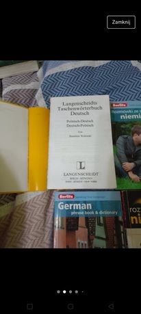 Język niemiecki zestaw rozmówki słownik mały format