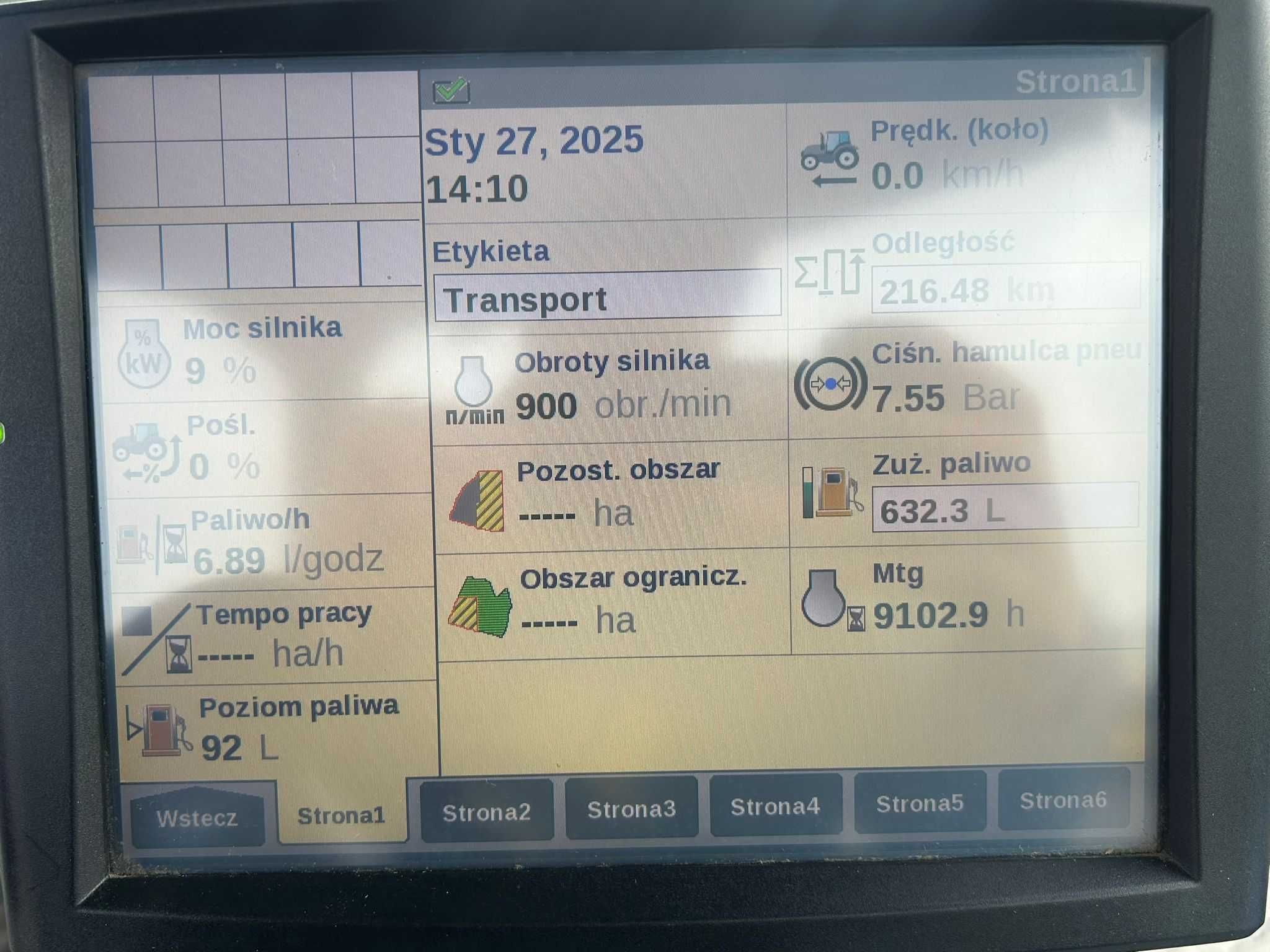 Ciągnik New Holland T8.350 krajowy