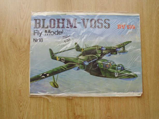model kartonowy  BLOHM-VOSS  BV 138