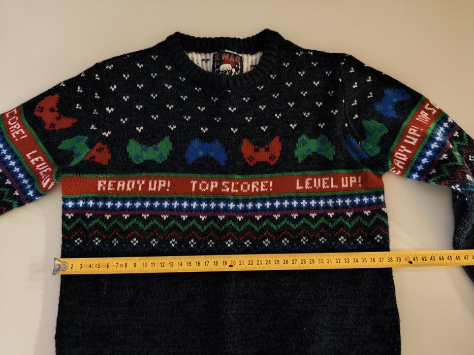 F&F Sweter świąteczny 140
