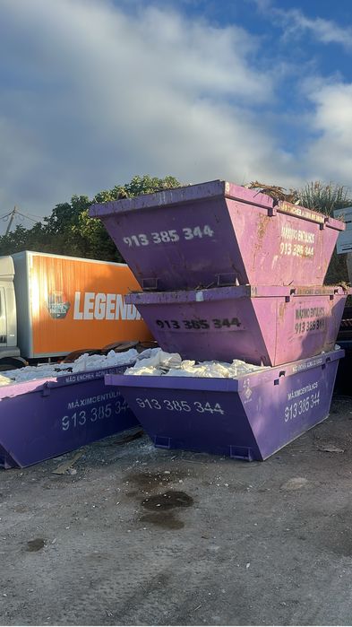 Aluguer de contentores obra RCD’s Lisboa