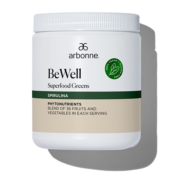 Arbonne Be well z chlorella i spirulina