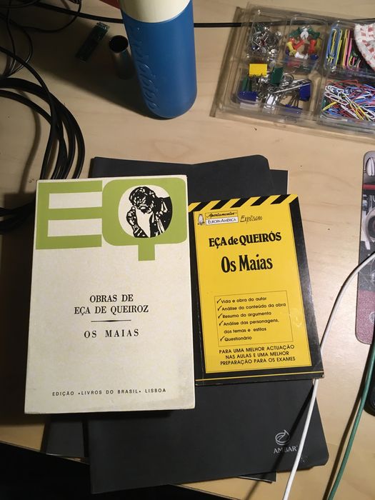 Os Maias + Livro de Apontamentos *NOVOS*