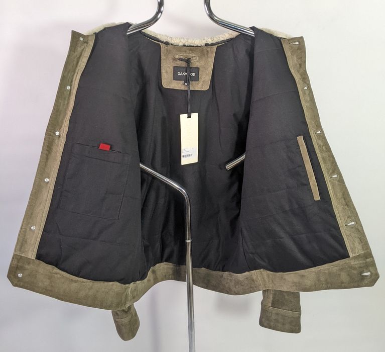 Oakwood Minter Yemen rozmiar XL męska kurtka skórzana zimowa zamszowa