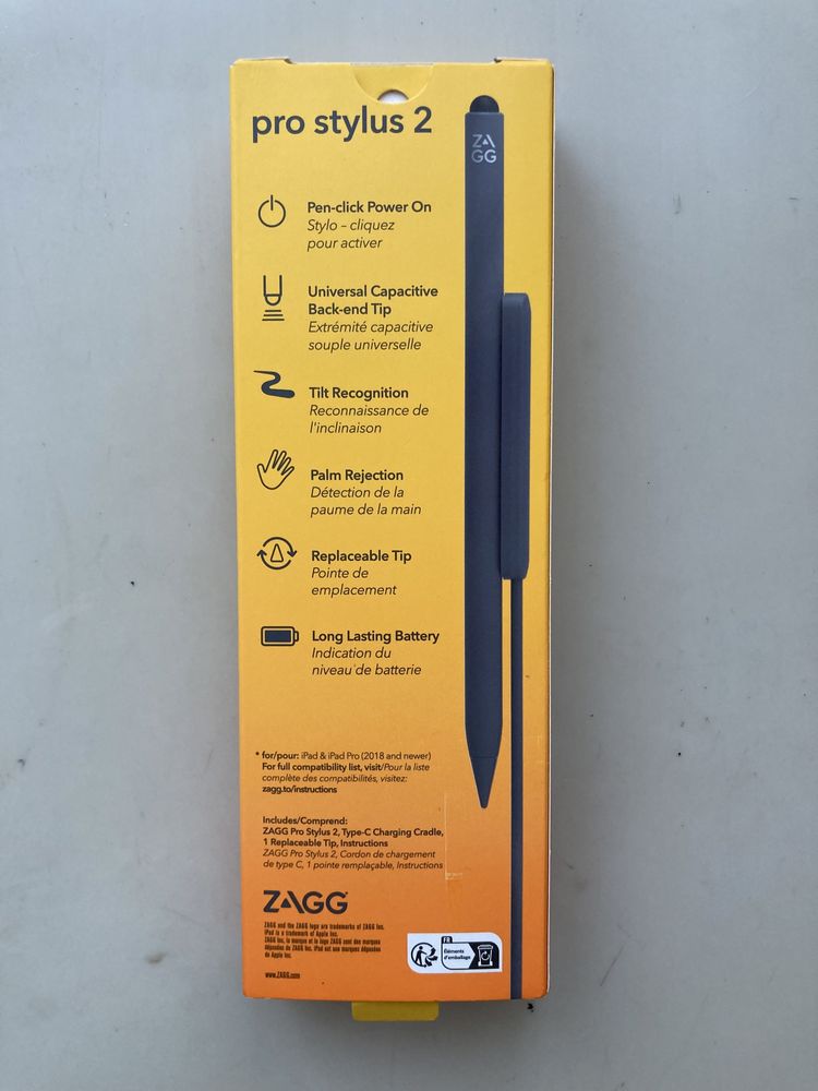 Rysik ZAGG Pro Stylus 2 do Apple iPad Szary