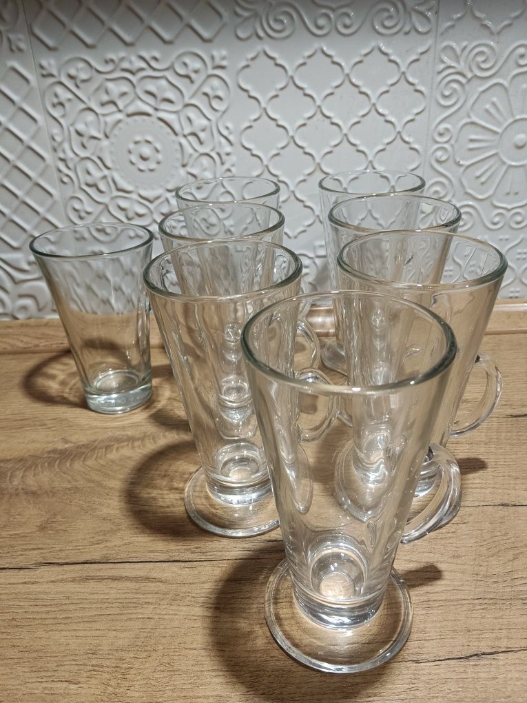 7x szklanka do latte macchiato kawy czekolady + gratis