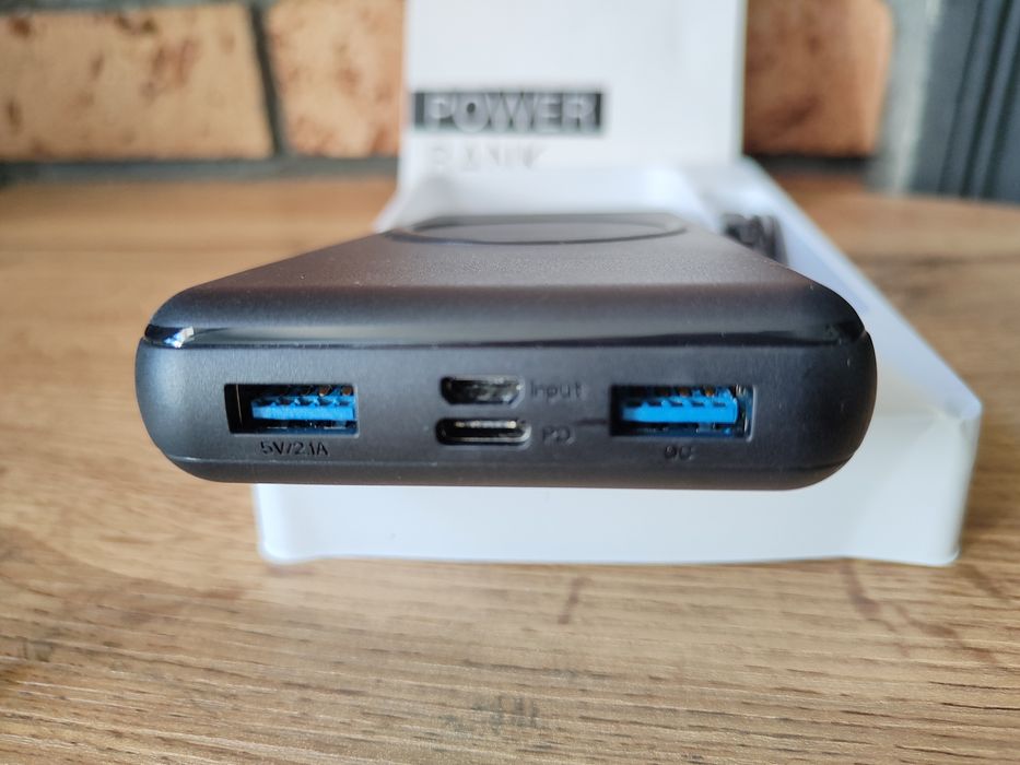 Power Bank HX160S7 czarny 26800 mAh power bank bezprzewodowy