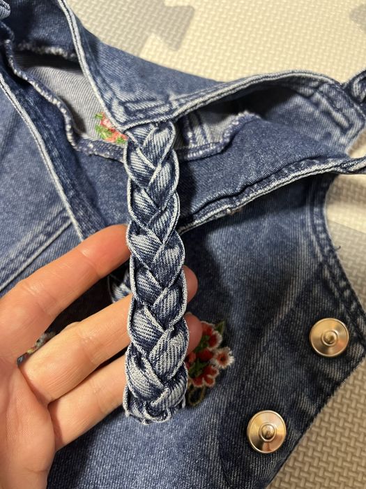 Джинсовий сарафан на 12-18 міс