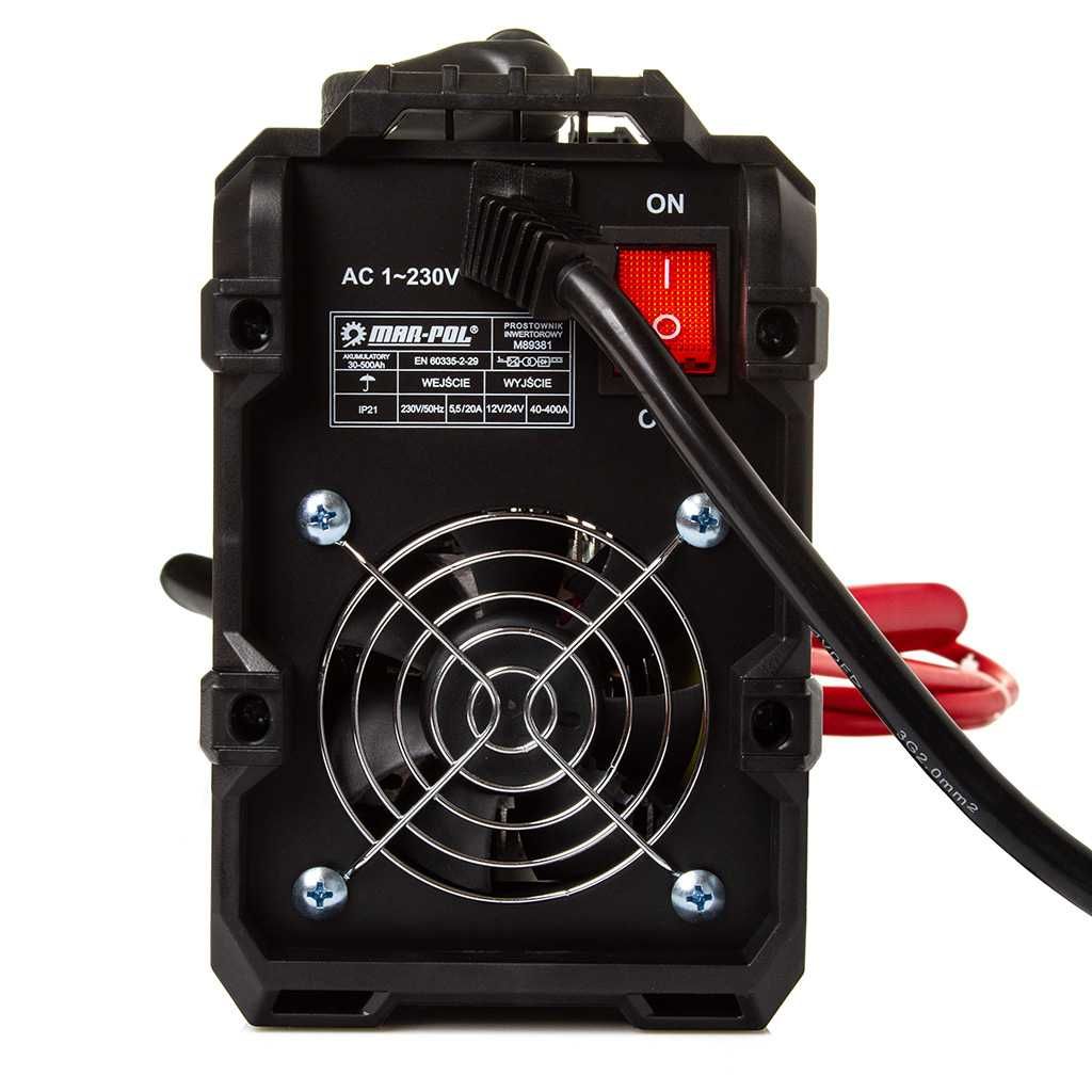 Prostownik Inwertorowy 12v 24v Z Rozruchem Akumulator 400a M89381