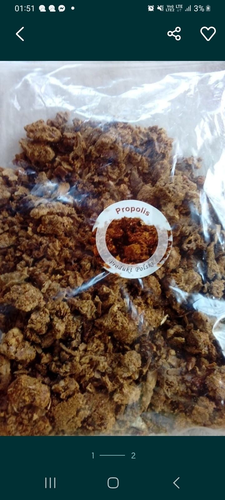 Kit pszczeli Propolis 100gr