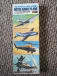 Fujimi Royal naval plane 1/700 model do sklejania  vintage.