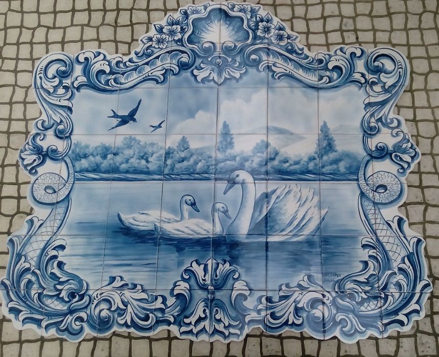 Paineis de azulejo