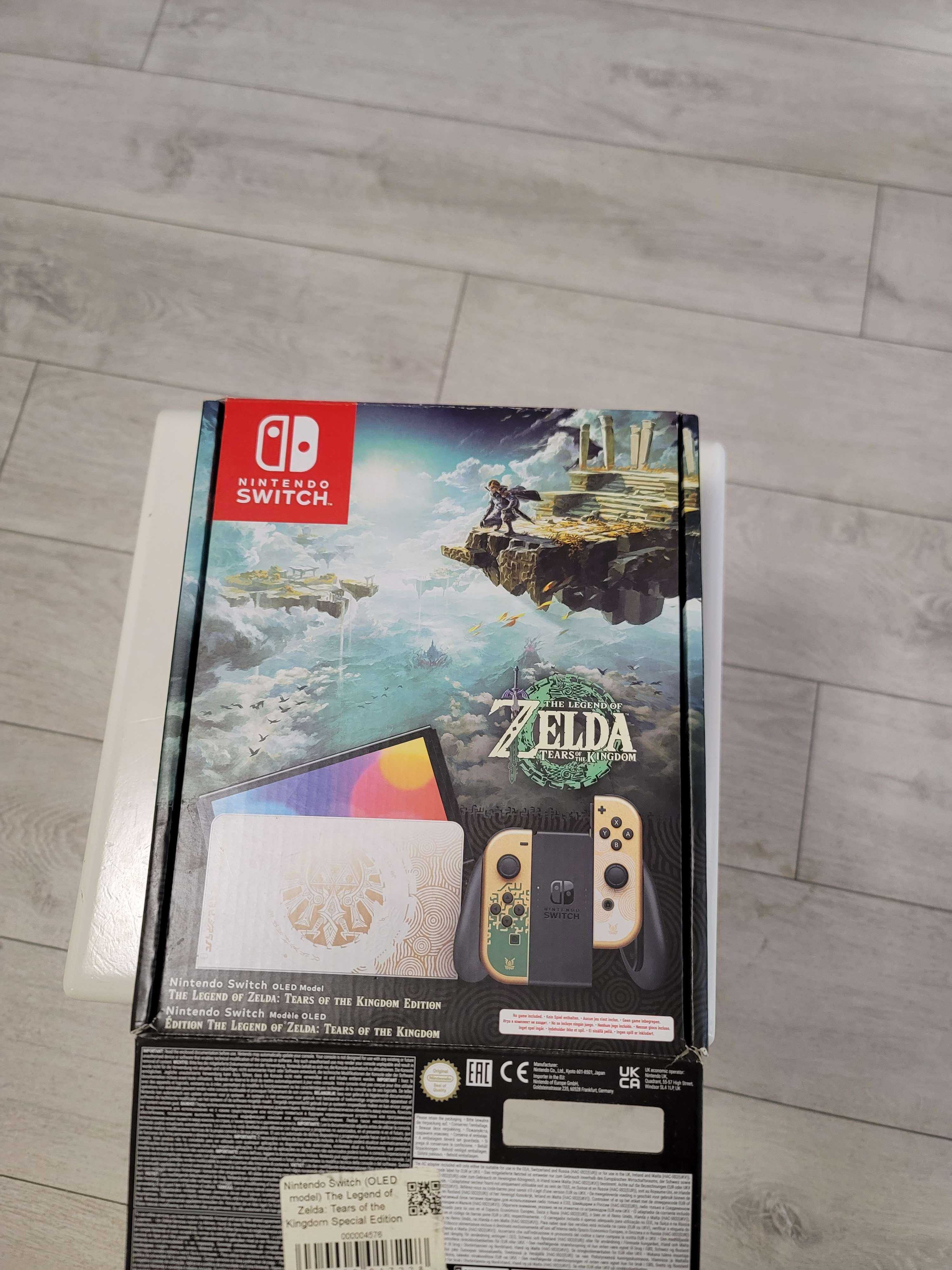 Nintendo Switch OLED The Legend of Zelda Edition з картріджем гри