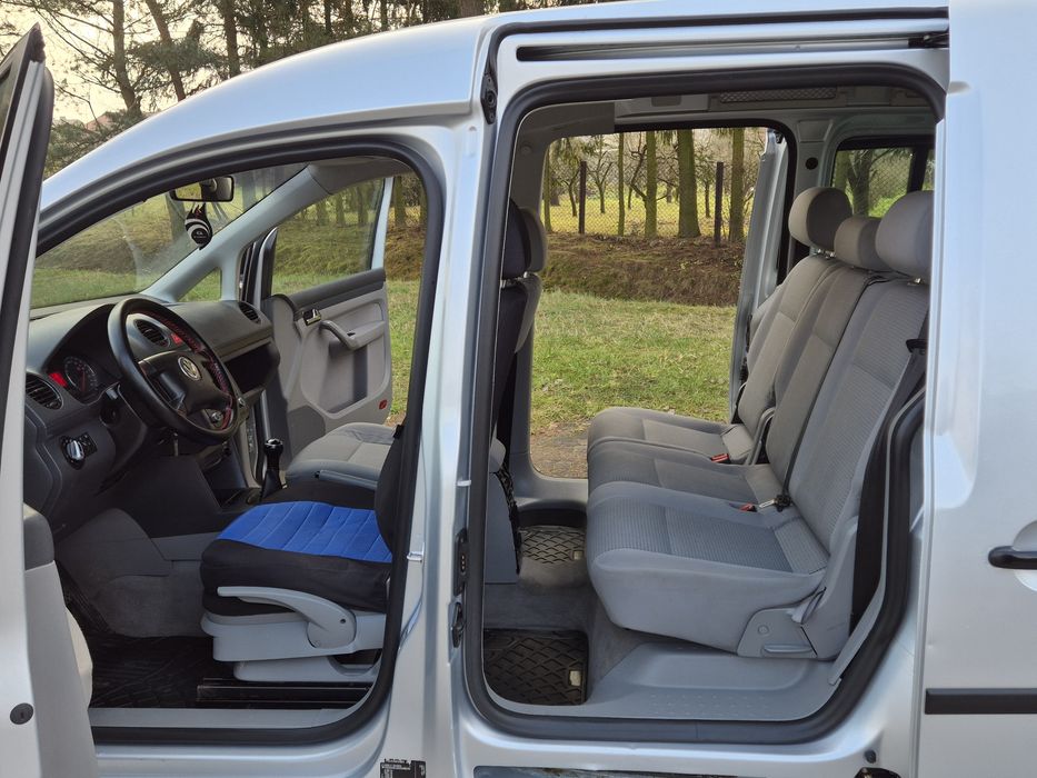 VW CADDY 1.6B MPI OPŁACONY Z Niemiec Klima Elektryka 5os Stan BDB!!