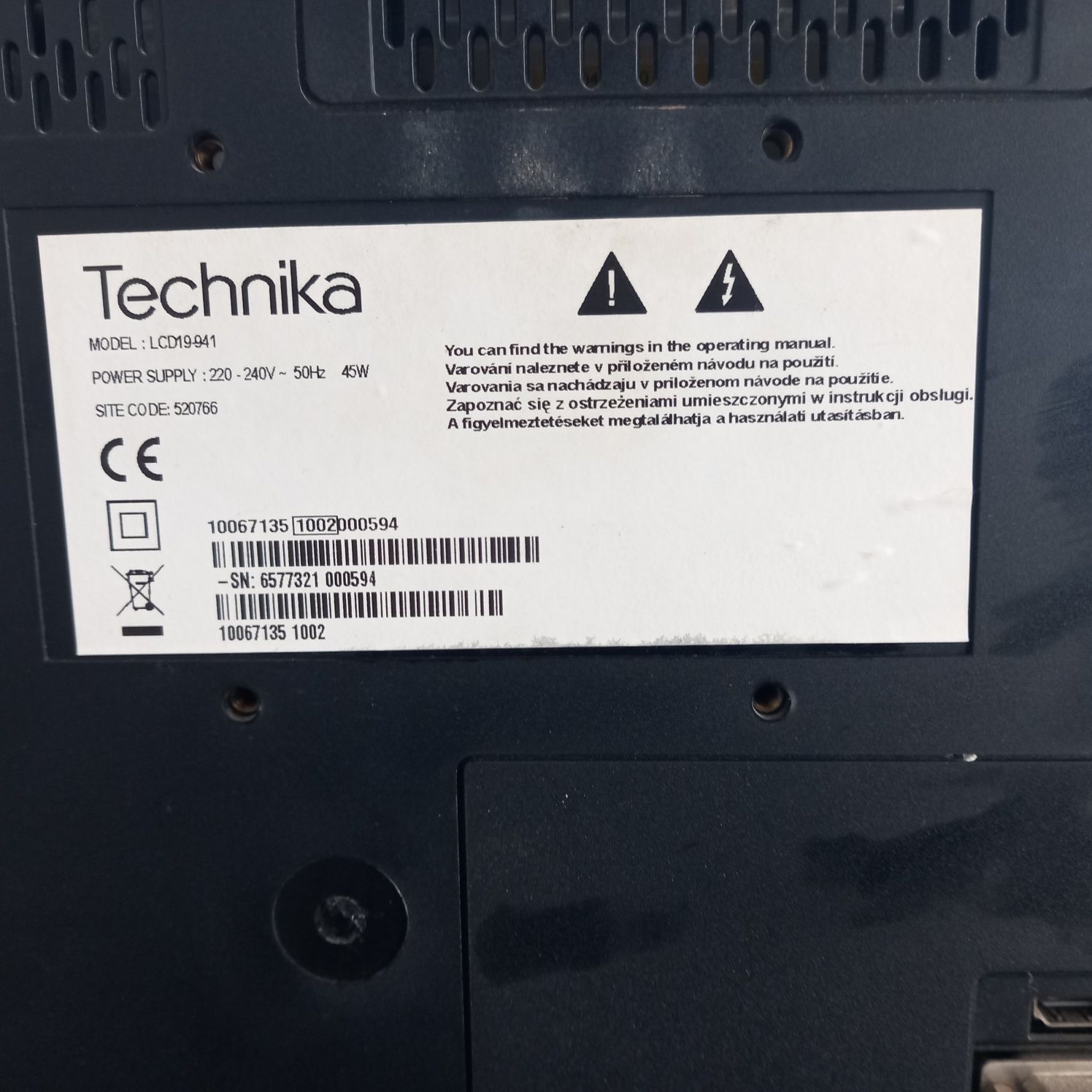Monitor technika