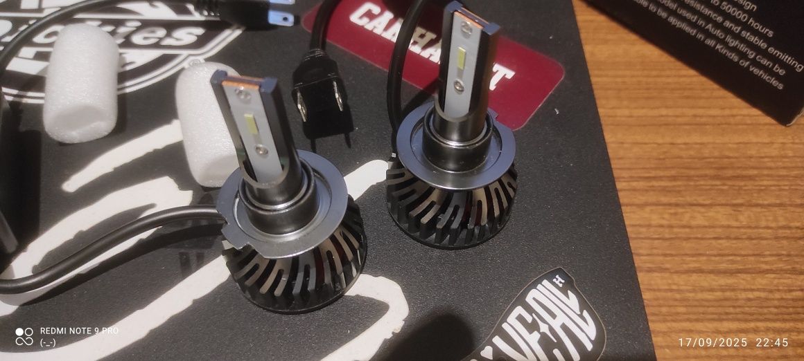 Lâmpadas h7 LED's