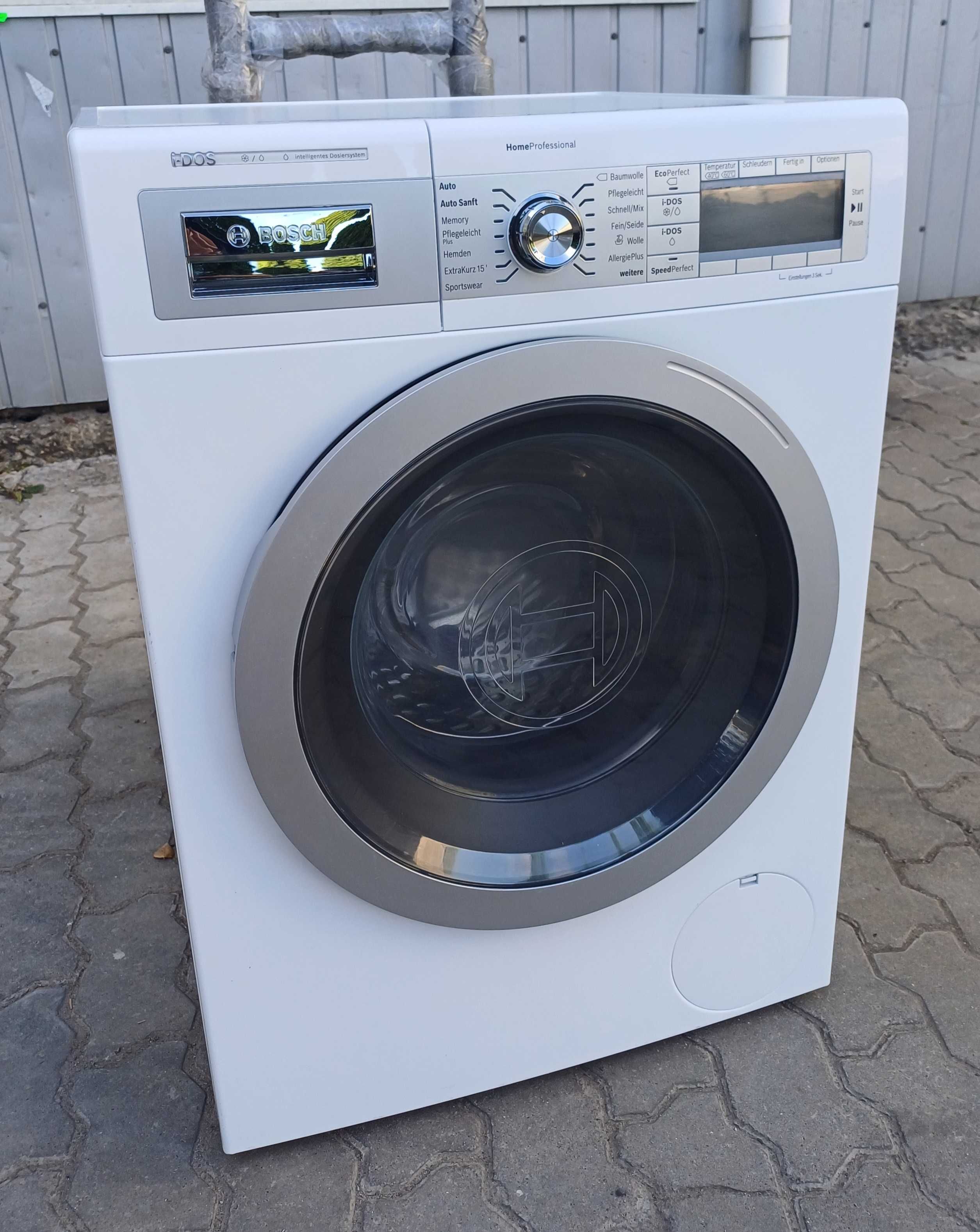Пральна машина Bosch HomeProfessional WAY32842 система дозування i-Dos