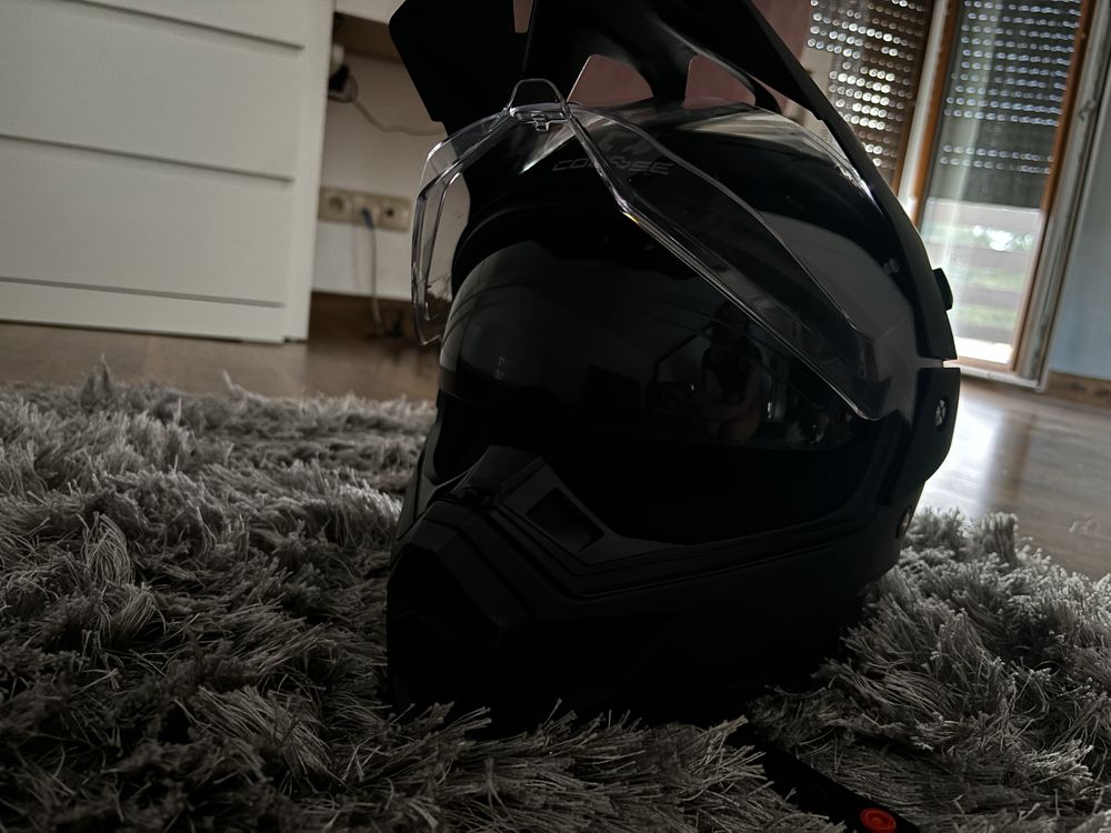 Kask adventure course drift matowy czarny rozmiar M