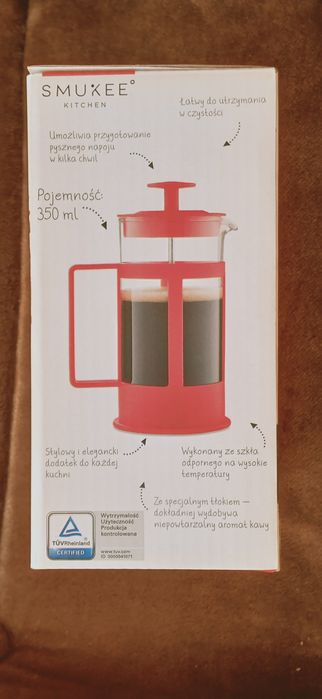 Tłokowy zaparzacz do kawy