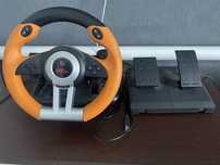 Руль ігровий Drift oz та педалі