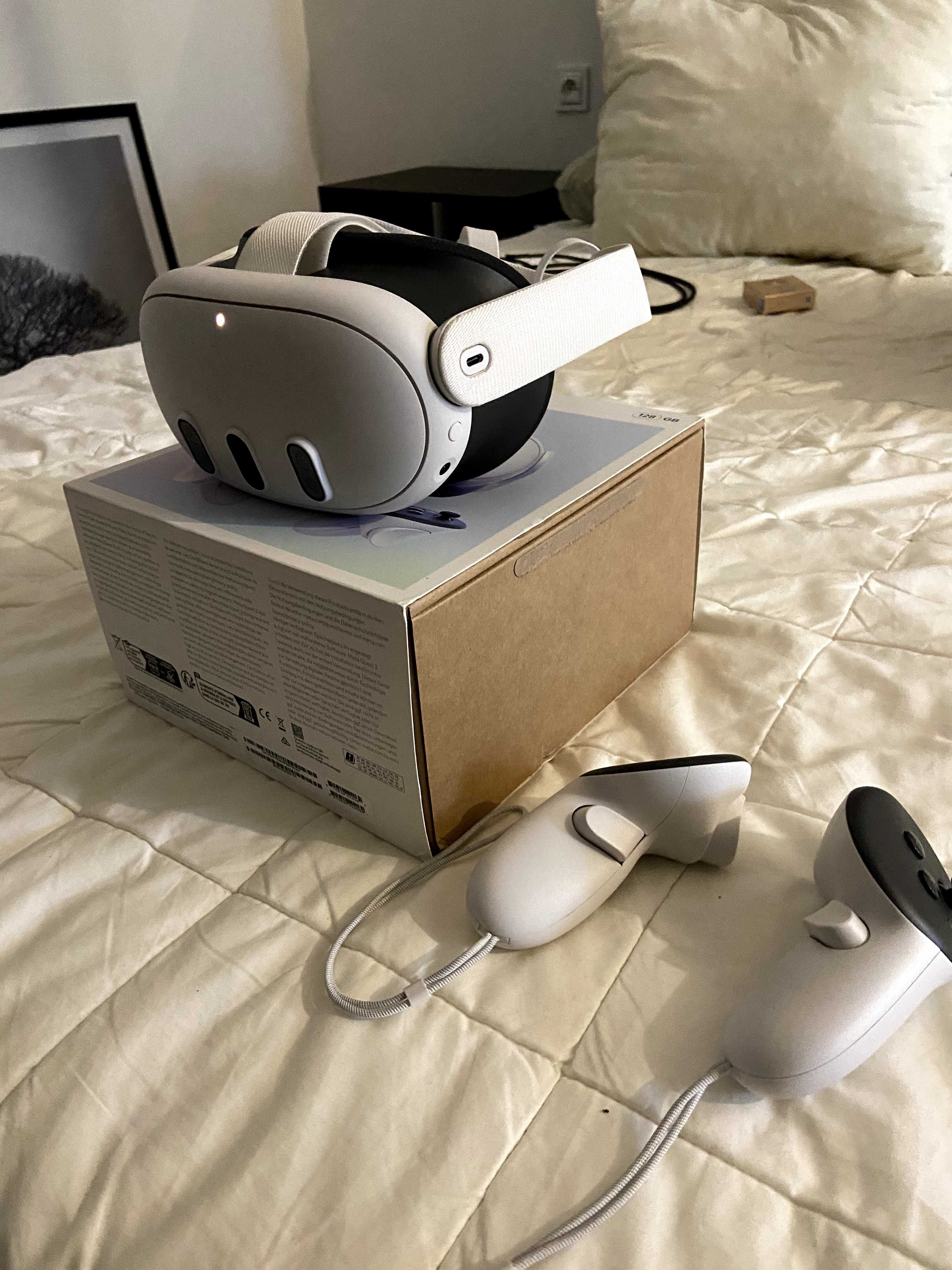 Meta Oculus Quest 3 128GB Stan dobry, jeden martwy piksel