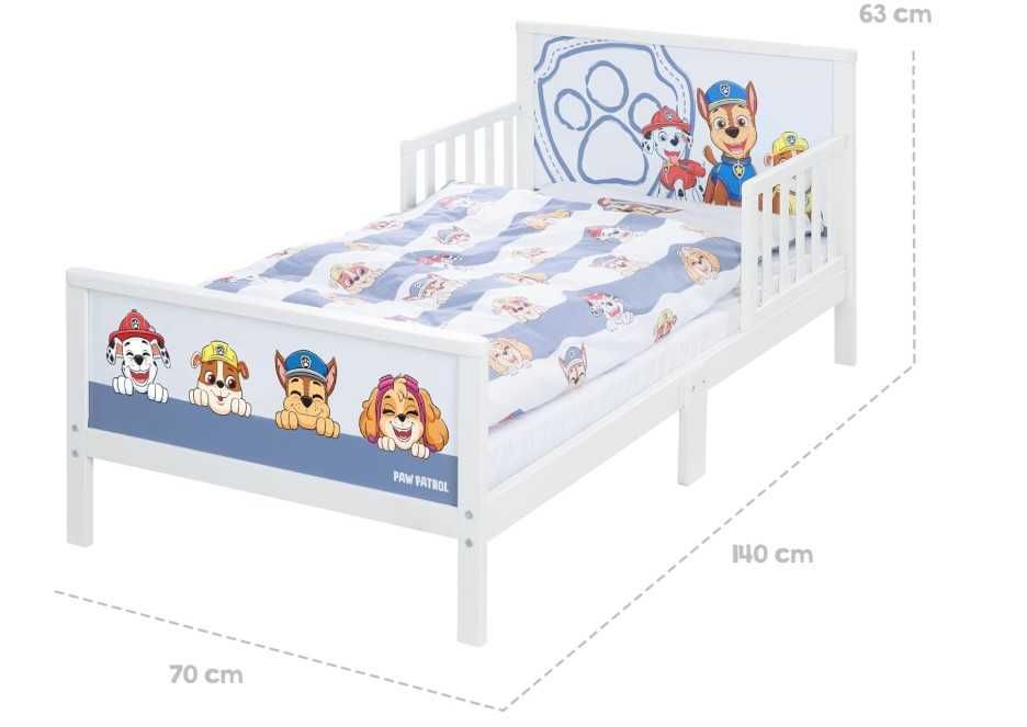 Cama Infantil + Colchão - Patrulha Pata