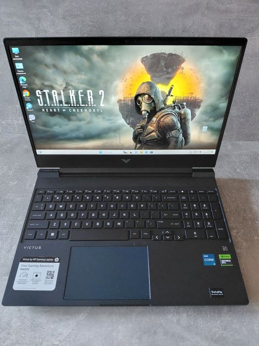 Геймерський Ноутбук HP Victus 15-fa0033dx/15.6"/I5-12450H/RTX 3050 4GB