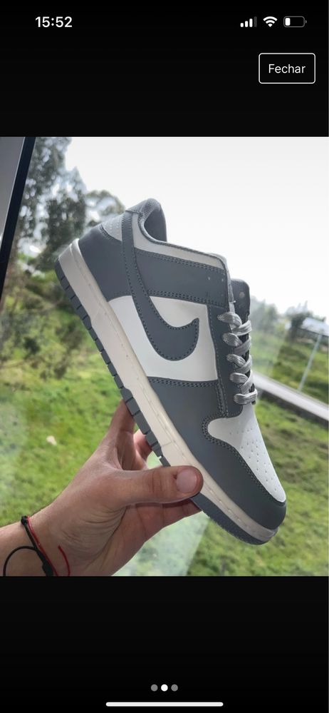 Dunk Low Grey Fog 43